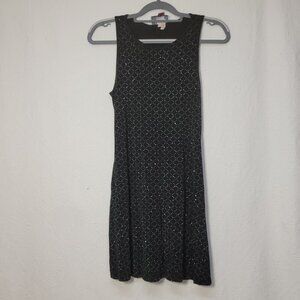 824. LA Belle Sleeveless Dress Black Sz M